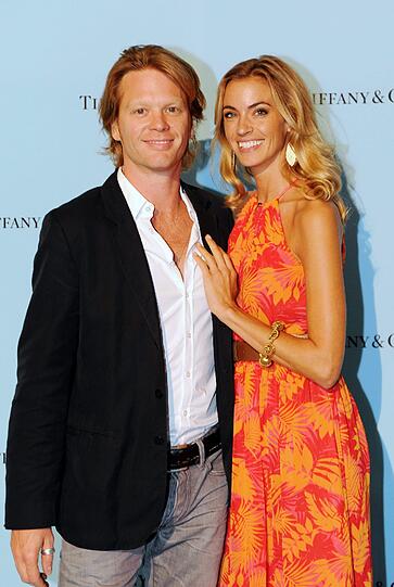 175 Jahre Tiffany in den Postgaragen München am 4.Sept.2012. Mike Kraus und Coco Sorhagen