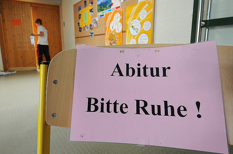 Bayerns Abiturienten kamen gemeinsam auf einen Notenschnitt von 2,3.