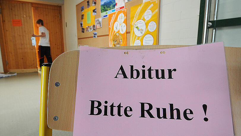 Bayerns Abiturienten kamen gemeinsam auf einen Notenschnitt von 2,3.