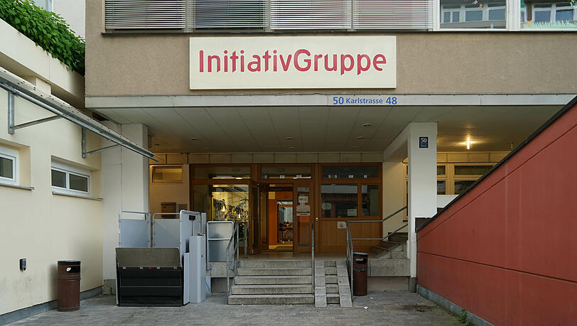 Die Zentrale der InitiativGruppe in der Karlstraße.