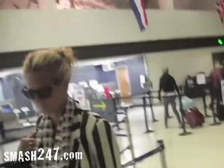 Heidi Klum auf dem Flughafen von L.A.