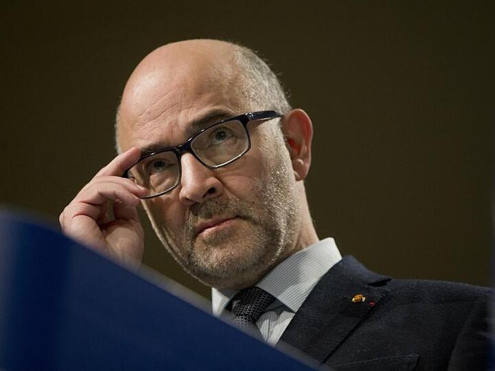 EU-Finanzkommissar Pierre Moscovici, hier vergangen Woche während einer Pressekonferenz in Brüssel, ist mit der neuen EU-Richtlinie zufrieden.