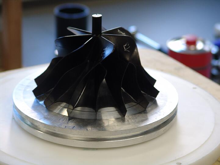 Ein Radialverdichter des ct-turbo Systems.