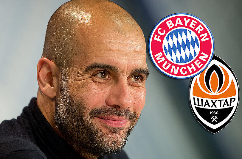 Vor dem wichtigen Champions League Spiel gegen Donezk gönnt Pep seinen Spielern einen freien Tag.