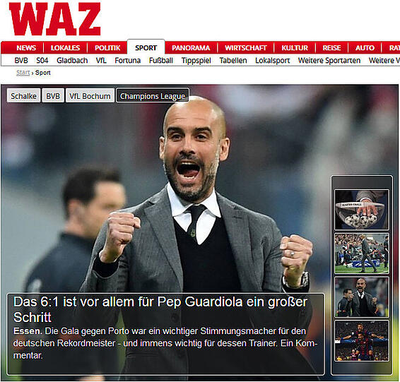 In turbulenten Wochen ist es vor allem ein wichtiger sieg für Coach Pep Guardiola.