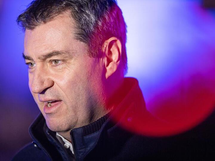Markus Söder gibt auf der Klausurtagung der CSU-Landtagsfraktion ein Pressestatement ab. Foto: Lino Mirgeler/dpa