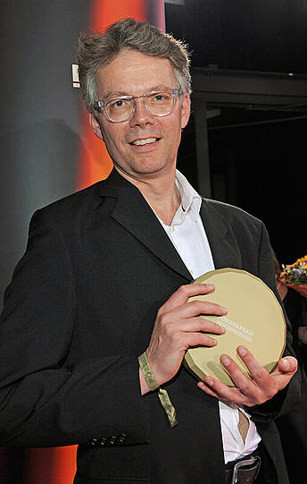 Der Produzent Ingo Fließ wird am 04.07.2014 im Rahmen des Filmfest München mit dem Förderpreis Neues Deutsches Kino in der Kategorie "Produktion" für seinen Film "Ein Geschenk der Götter" geehrt. Foto: Ursula Düren/dpa
