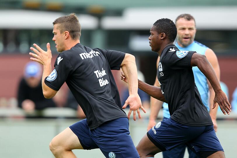Hier sind die neuen Bilder aus dem Trainingslager in Bad Häring.