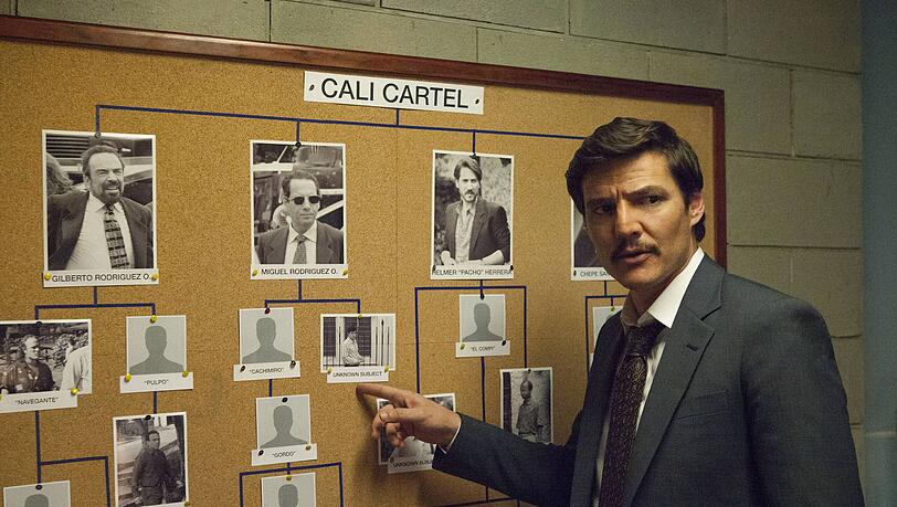 Pedro Pascal als charismatischer DEA-Agent im Netflix-Welterfolg "Narcos" Pedro Pascal als charismatischer DEA-Agent im Netflix-Welterfolg "Narcos"
