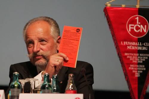 Trat auf der Jahreshauptversammlung kräftig ins Fettnäpfchen: Club-Vize Siegfried Schneider.