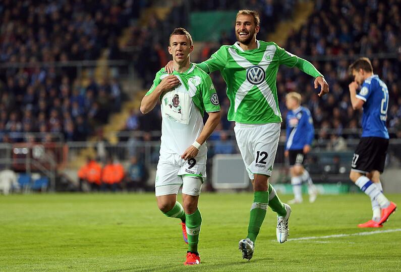 Der VfL Wolfsburg steht im DFB-Pokalfinale 2015.