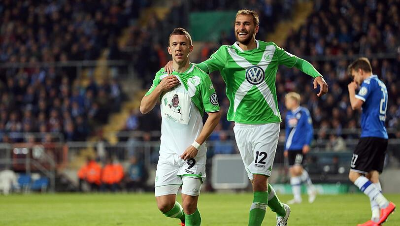 Der VfL Wolfsburg steht im DFB-Pokalfinale 2015. Der VfL Wolfsburg steht im DFB-Pokalfinale 2015.