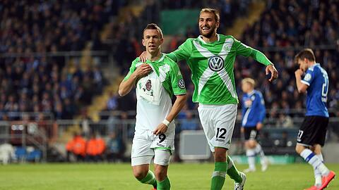 Der VfL Wolfsburg steht im DFB-Pokalfinale 2015.