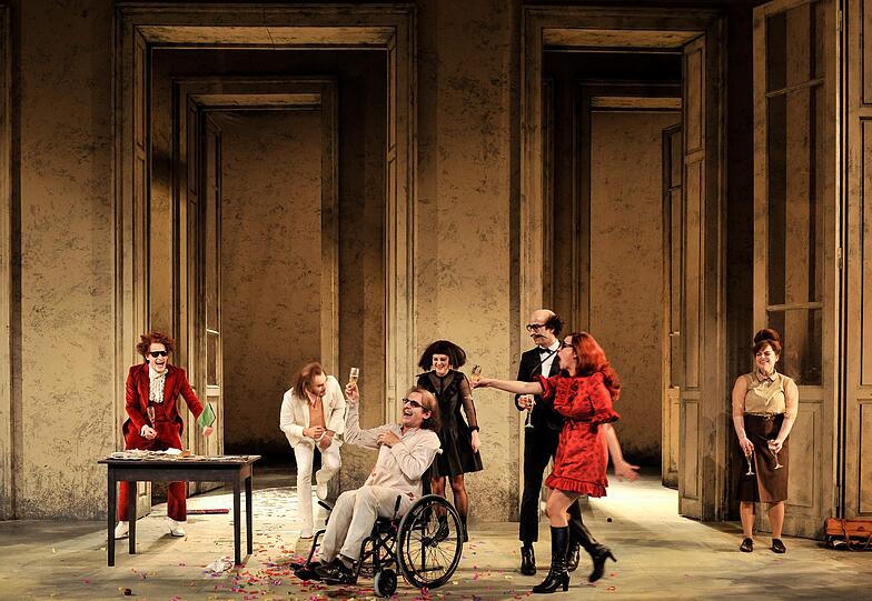 Die "Möwe" im Volkstheater.