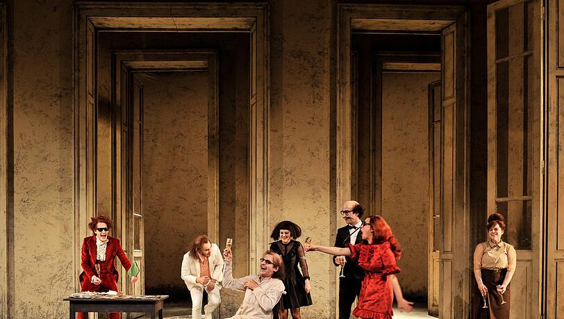 Die "Möwe" im Volkstheater.