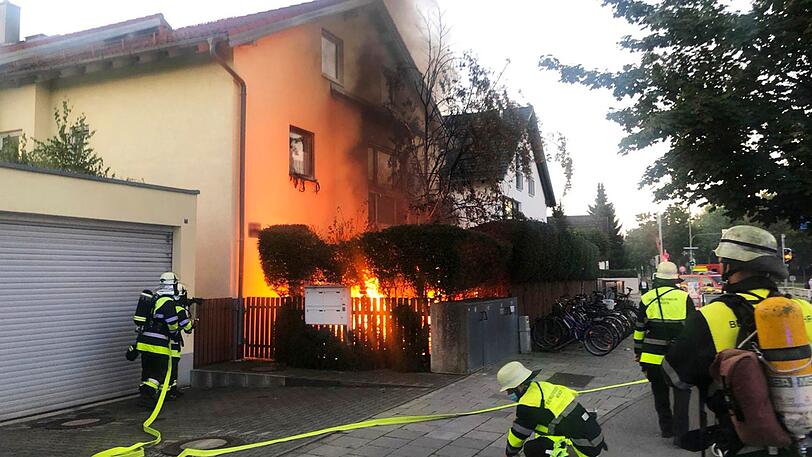 Der Brand in der Knorrstraße.