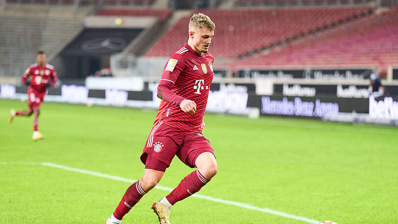 Michael Cuisance durfte gegen Stuttgart zwölf Minuten ran. Nach dem Spiel gab es Lob von Trainer Julian Nagelsmann. Michael Cuisance durfte gegen Stuttgart zwölf Minuten ran. Nach dem Spiel gab es Lob von Trainer Julian Nagelsmann.