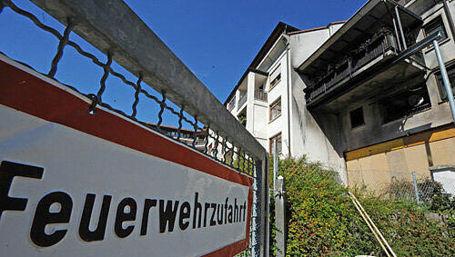 Blick auf das Haus, in dem das Drama begann Blick auf das Haus, in dem das Drama begann