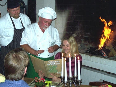Chefkoch Bernd Bluhm im 1. Deutschen Kartoffelhotel