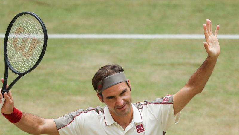 Roger Federer hat beim Rasenturnier in Halle das Endspiel erreicht. Roger Federer hat beim Rasenturnier in Halle das Endspiel erreicht.