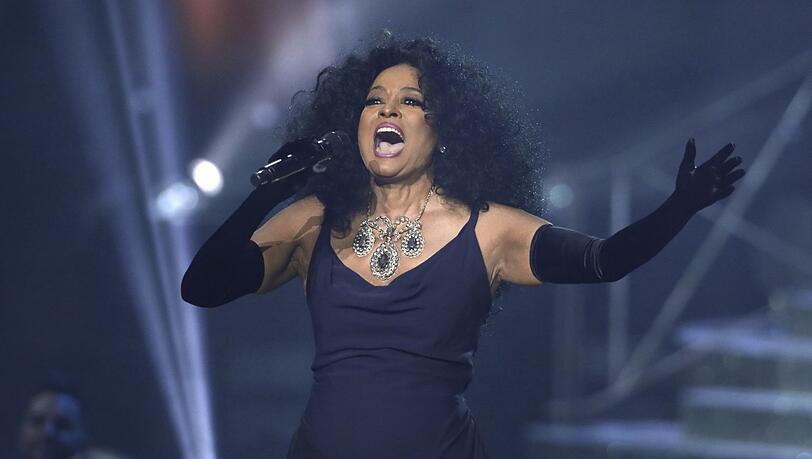 Diana Ross bei einem Auftritt vor vier Jahren in Los Angeles im Rahmen der Verleihung der American Music Award. Diana Ross bei einem Auftritt vor vier Jahren in Los Angeles im Rahmen der Verleihung der American Music Award.