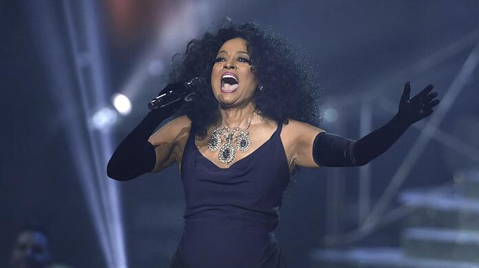Diana Ross bei einem Auftritt vor vier Jahren in Los Angeles im Rahmen der Verleihung der American Music Award.