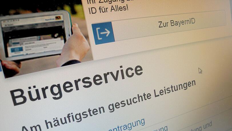 Bayern liegt bei der Verwaltungsdigitalisierung bundesweit auf den vorderen Plätzen. (Symbolbild)