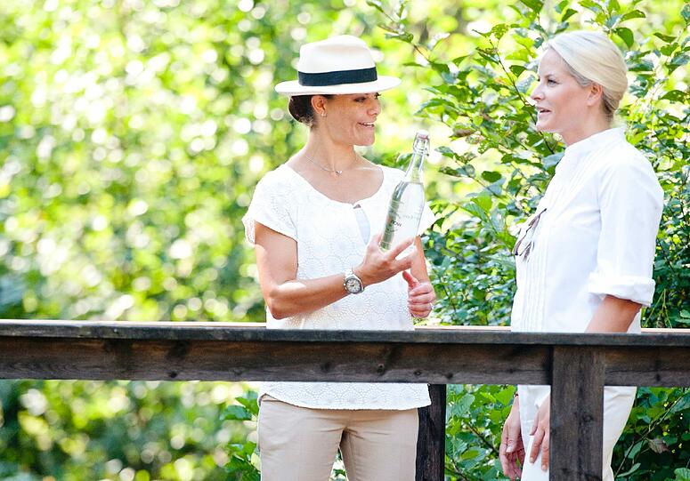 Royale Freundschaft: Mette-Marit und Victoria setzen sich gemeinsam für den Klimaschutz ein.