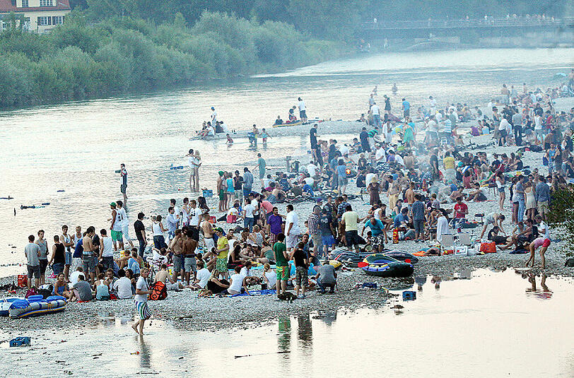 Full Moon Party an der Isar? Jetzt doch nicht, der Veranstalter hat die Feier verlegt.