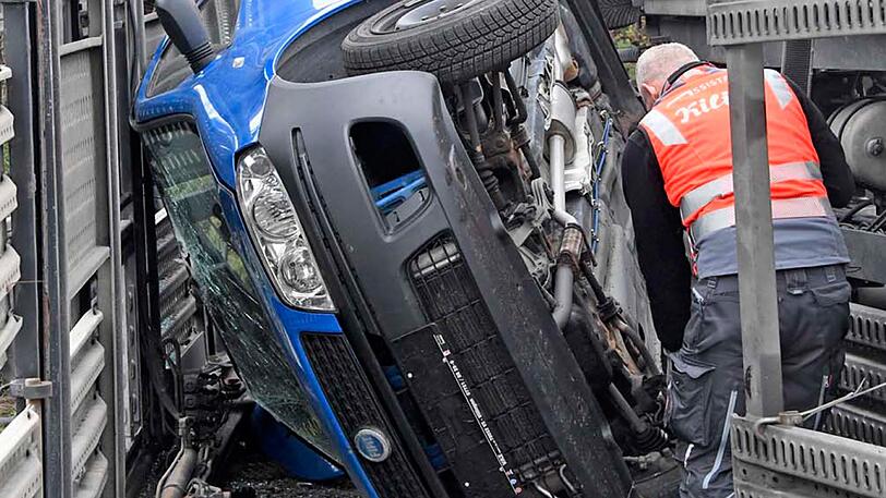 Die Bilder vom Unfallort