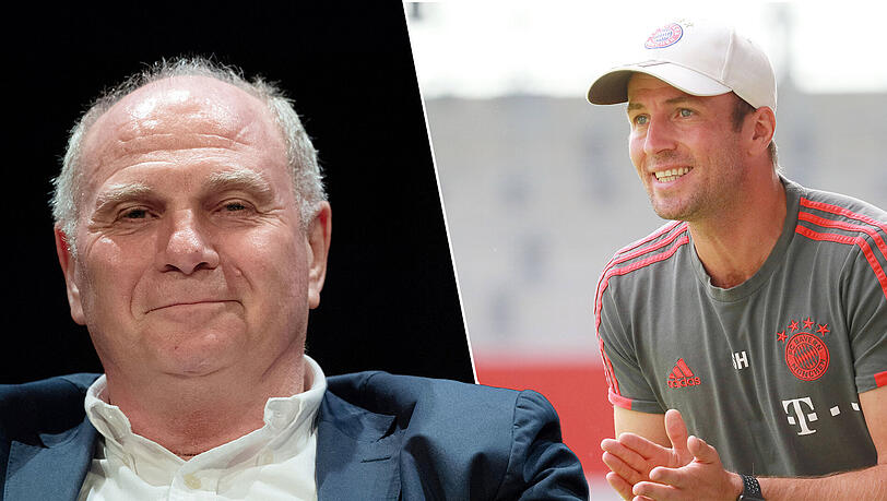 Ui Hoeneß und Sebastian Hoeneß, Neffe vom Bayern-Präsident