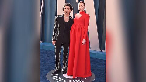 Joe Jonas und Sophie Turner bei der "Vanity Fair Oscar Party".