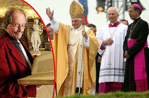 Der Philologie-Professor Wilfried Stroh verbessert für die AZ die Rücktrittserklärung von Papst Benedikt XVI.