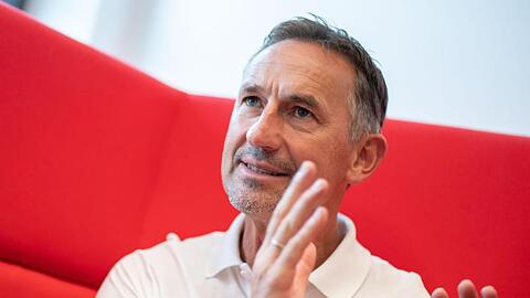 Trainer beim Bundesliga-Aufsteiger 1. FC Köln: Achim Beierlorzer.