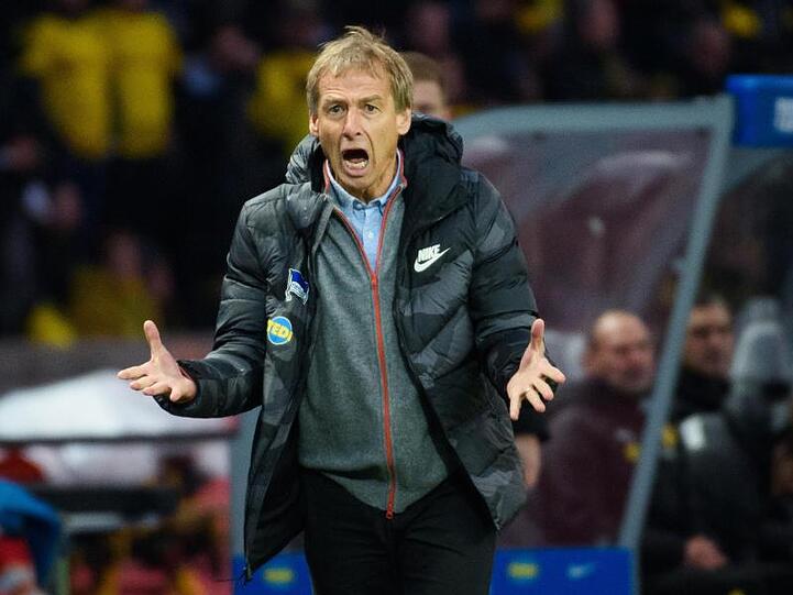 Kommt bei den Hertha-Profis gut an: Jürgen Klinsmann.