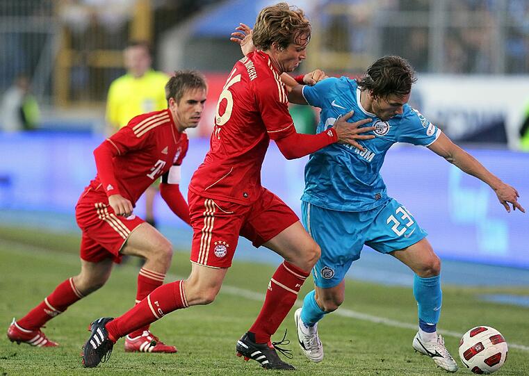Mit 4:2 gewannen die Bayern im Testspiel gegen Zenit St. Petersburg