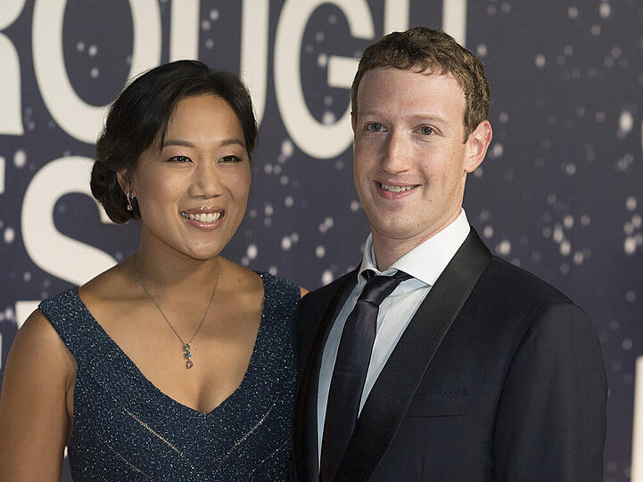 Ein spendables Ehepaar: Priscilla und Mark Zuckerberg