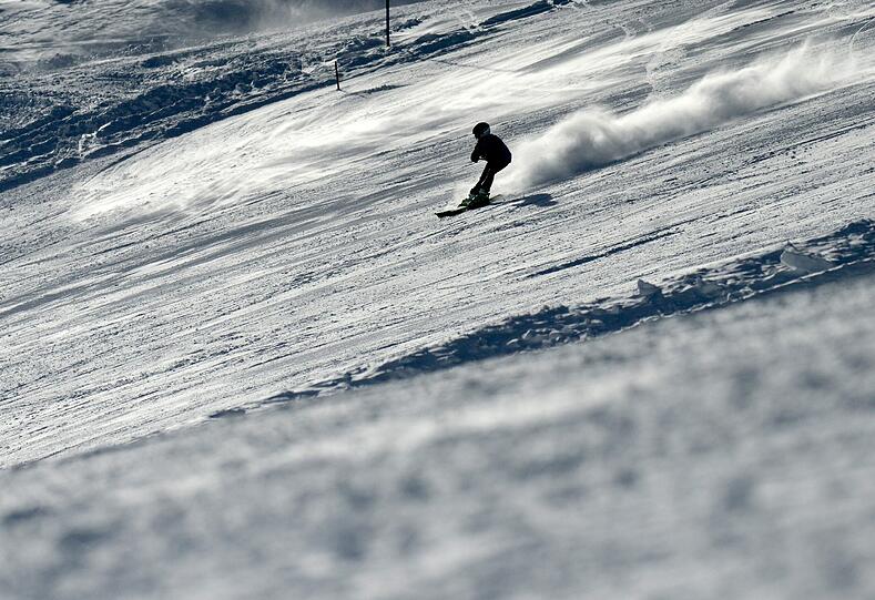Traumhafte Winterlandschaft auf der Zugspitze. Die Bilder!