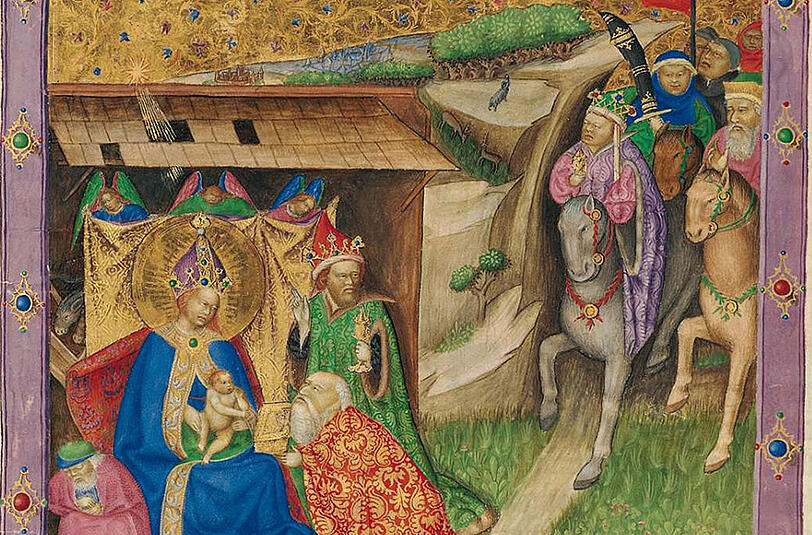 Der prachtvolle Einband eines persischen Koran, der rund 1000 Jahre alt ist.