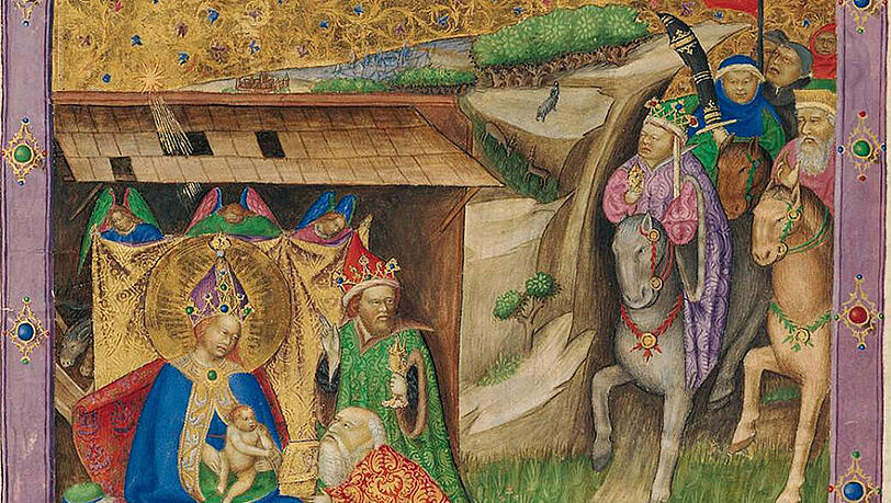 Der prachtvolle Einband eines persischen Koran, der rund 1000 Jahre alt ist.