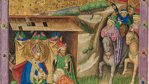 Der prachtvolle Einband eines persischen Koran, der rund 1000 Jahre alt ist.