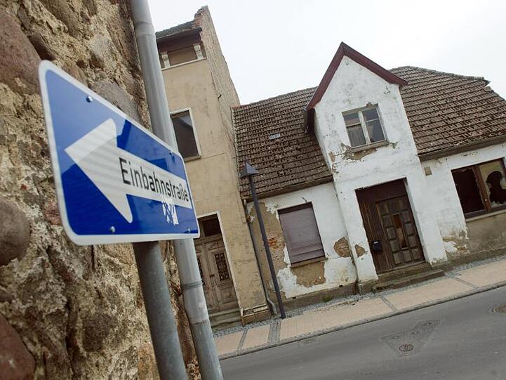 Loitz im Landkreis Vorpommern-Greifswald: Im östlichen Mecklenburg-Vorpommern gibt es einen Wohungsleerstand von zehn Prozent und mehr.