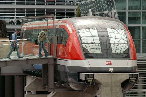 Ein Monument des Scheiterns: Das Transrapid-Teilstück am Münchner Flughafen