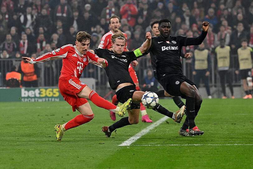 Schon wieder Torschütze: Karl erzielt das 2:1 beim 3:1-Erfolg gegen Sporting Lissabon. Schon wieder Torschütze: Karl erzielt das 2:1 beim 3:1-Erfolg gegen Sporting Lissabon.