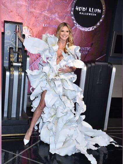 Heidi Klum auf dem Empire State Building.