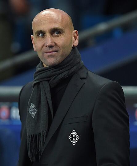 Gladbachs André Schubert auf die Frage, ob er sich auch nach dem sechsten Ligasieg noch als Interimscoach fühle