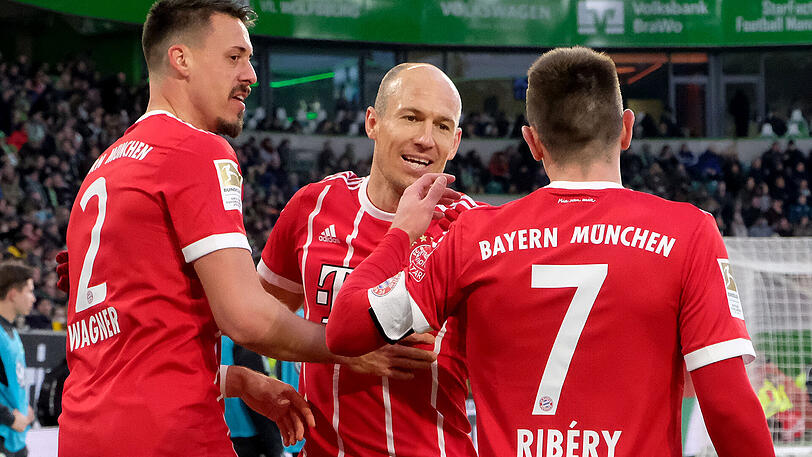 Der FC Bayern siegt glücklich gegen Wolfsburg.