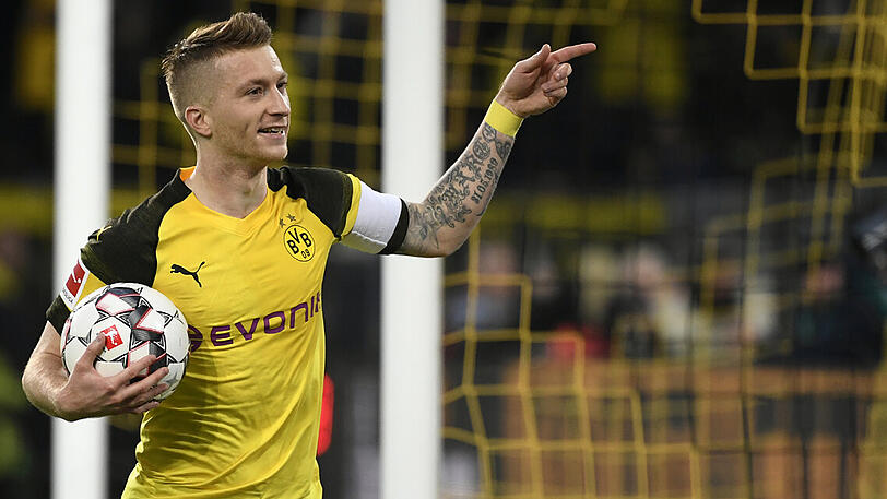 Präsentiert sich bei Borussia Dortmund aktuell in ausgezeichneter Verfassung: Kapitän Marco Reus.