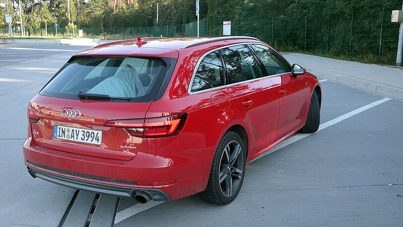 Knapp 30.000 Kilometer auf der Uhr: der Dauertest-Audi auf dem Weg zurück nach Ingolstadt.
