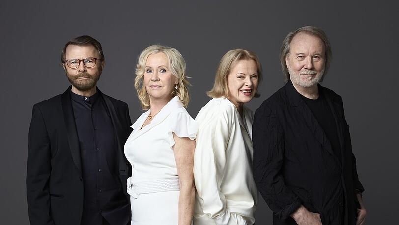 Björn Ulvaeus, Agnetha Fältskog, Anni-Frid Lyngstad und Benny Andersson (von links) sind Abba.